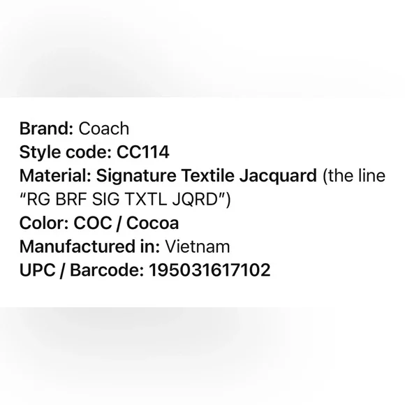 Coach handbag - Picture 9 of 9